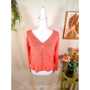 Chandler Hill Women's Pink Cotton Sweater Size Medium